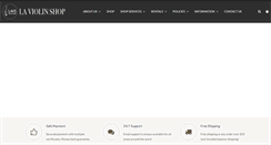 Desktop Screenshot of laviolinshop.com